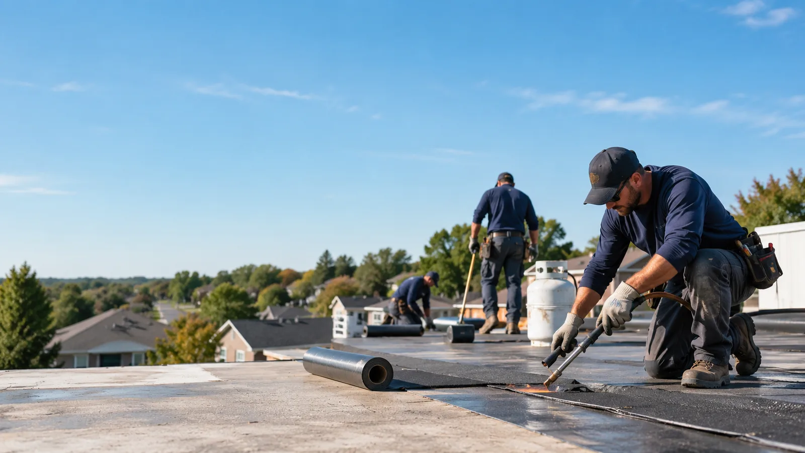Flat Roof Leak Repair providers in Checotah, OK